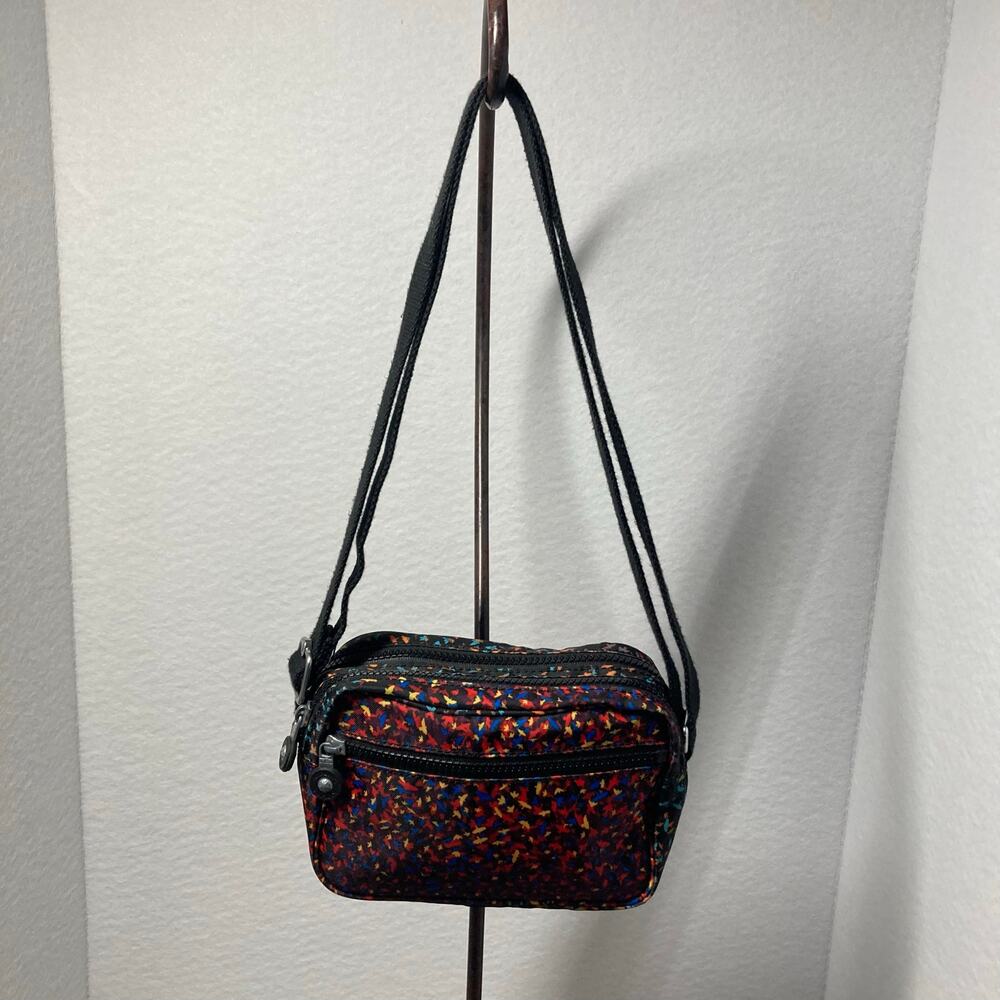 Kipling Abanu Small Crossbody With Multicolor Bir… - image 4